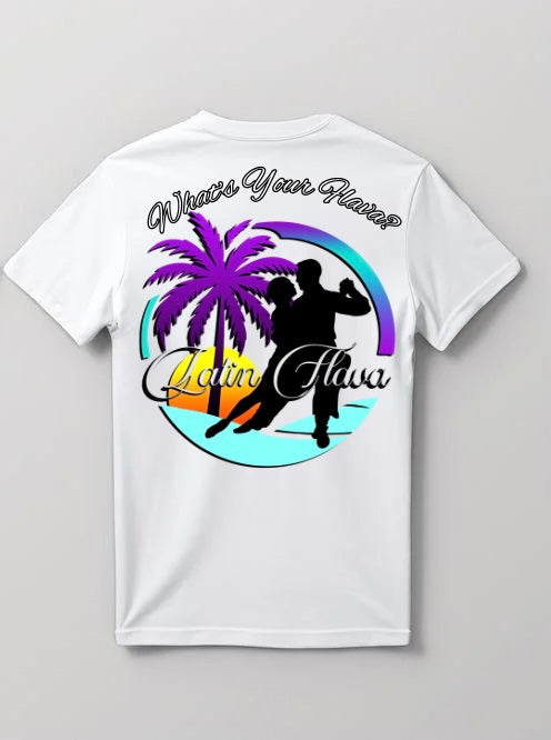 💃🔥 Latin Flava Tee – Adult Salsa Exclusive 🔥🕺
